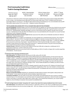 Effective Date: 1702 Park Avenue Beloit, WI 53511 608-362