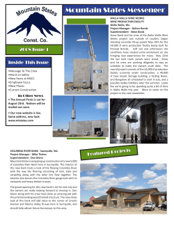 May 2008 Issue  - Mountain States Construction Company