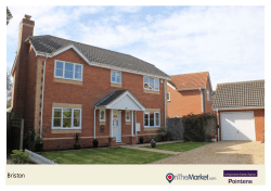 Detached house, 4 bedrooms, garage and garden. Chain