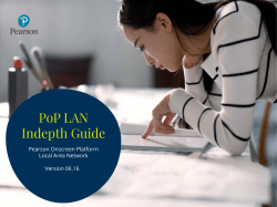PoP LAN Indepth Guide - Edexcel