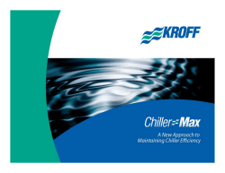 ChillerMax Training