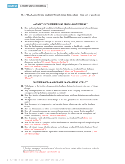 The 80 most important scientific questions as identified by the Scan
