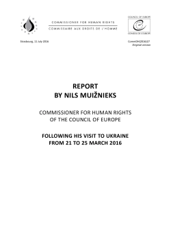CommDH(2016)27 - Council of Europe
