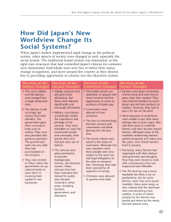 How Did Japan`s New Worldview Change Its Social Systems?, pp