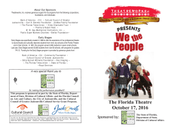 Program - Theatreworks