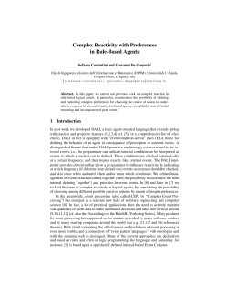 Complex Reactivity with Preferences in Rule