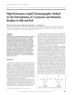 High-Performance Liquid Chromatographic Method for the