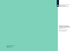 The National Immunisation Programme in the Netherlands