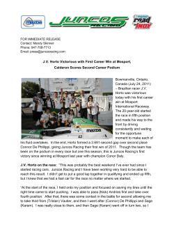 27 Jul 2011 &ndash; J.V. Horto Victorious with First Career