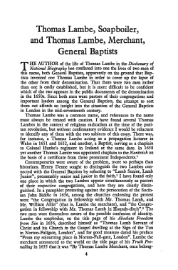 Murray Tolmie, "Thomas Lambe, Soapboiler, and Thomas Lambe