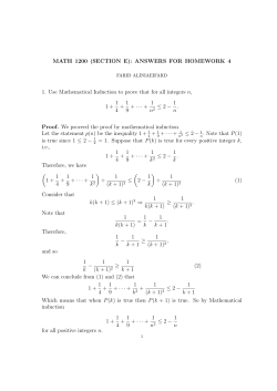 Answers of Assignment 4