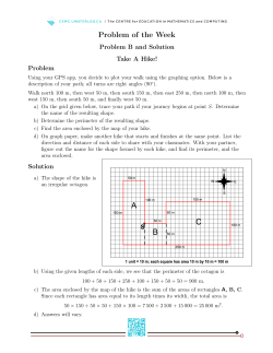 Problem of the Week - Sino Canada School