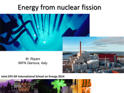 Fission energy