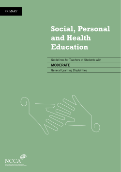 Social, Personal and Health Education