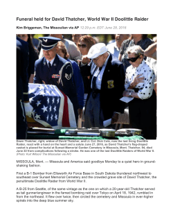 Funeral held for David Thatcher