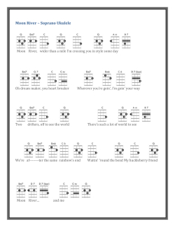 Moon River &ndash; Soprano Ukulele