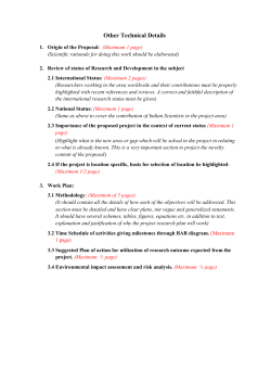 Other Technical Details