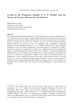 FCS Schiller and the Nature of Counter