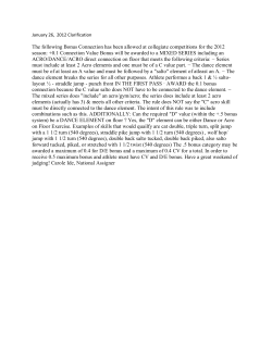 NCAA Clarification on floor bonus