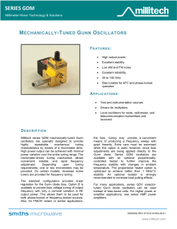 series gdm - Millitech