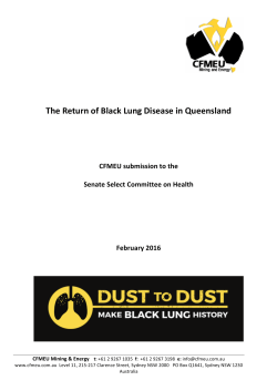 The Return of Black Lung Disease in Queensland