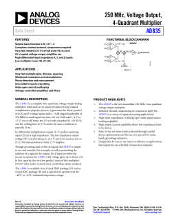 AD835 - Analog Devices