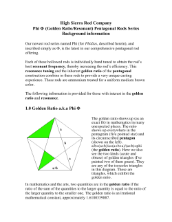 High Sierra Rod Company Phi &Phi; (Golden Ratio/Resonant