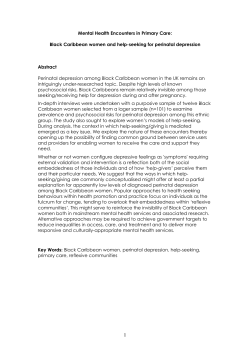 Ethnicity and mental health encounters in primary care: help