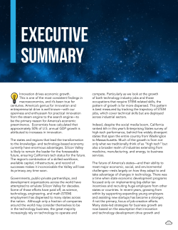 executive summary - US Chamber of Commerce Foundation