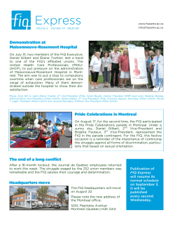 FIQ Express, volume 2, number 14, August 20, 2008