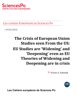 EU Studies are `Widening`