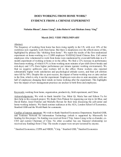 Does working from home work?