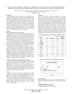 cortical bone porosity does not increase and cross