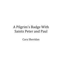 A!Pilgrim`s!Badge!