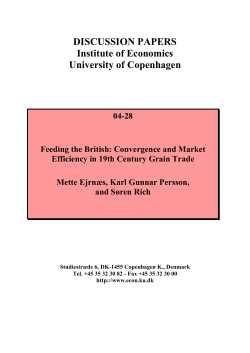 Convergence and market efficiency