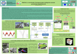 RiskNat: a cross-border European project taking into account