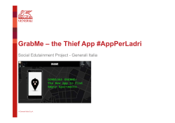 GrabMe &ndash; the Thief App #AppPerLadri