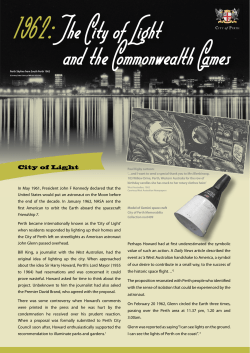 1962: The City of Light and the Commonwealth Games