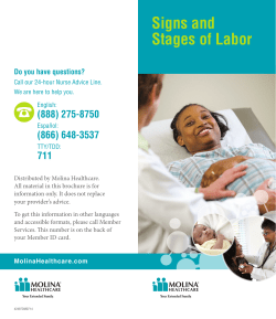 Signs and Stages of Labor