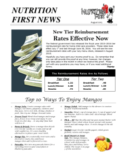 August 2015 - Community Action Agency