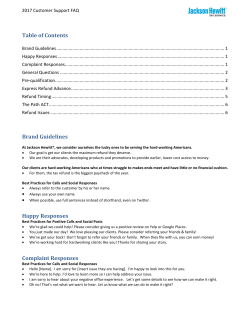 Table of Contents - Miss ALA Tax Service