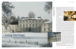 article - The Irish Heritage Trust