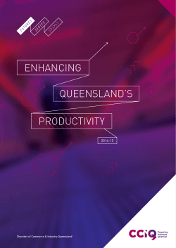 CCIQ Productivity Report