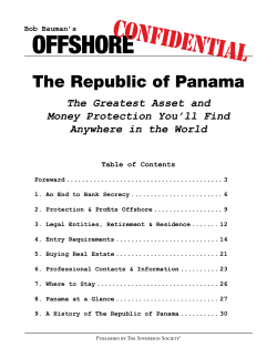 History of the Republic of Panama