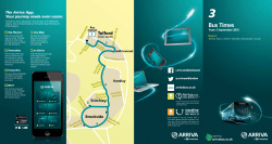 3 Bus Times - Arriva Bus