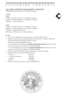 statewidecontests 2016 king arthur flour baking