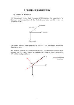 2. PROPELLER GEOMETRY