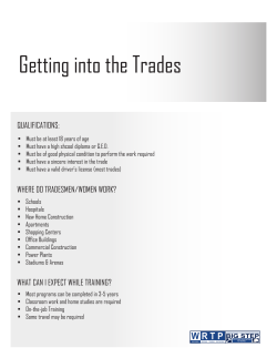 Learn what it takes to get into careers in the