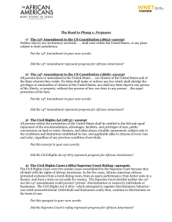 Plessy v. Ferguson