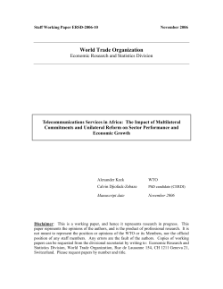 Telecommunications Services in Africa